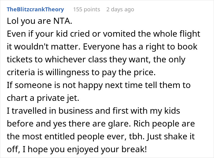 Mother Wonders If She&rsquo;s A Jerk For Buying First-Class Ticket For Her Toddler