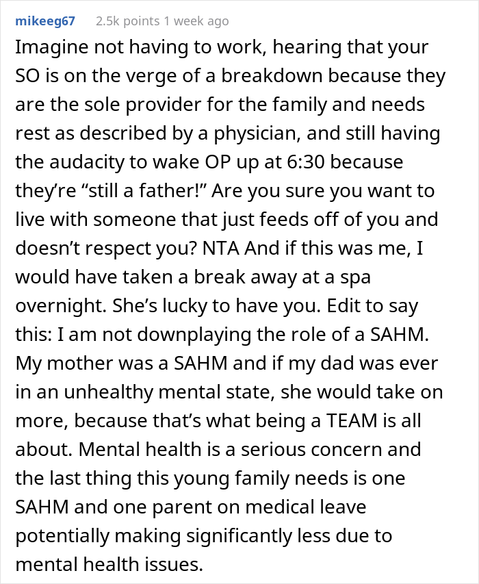 “I Ended Up Losing My Mind”: Man Asks If He Was Wrong To Yell At His Wife After She Woke Him Up To Help With The Kids “I Ended Up Losing My Mind”: Man Asks If He Was Wrong To Yell At His Wife After She Woke Him Up To Help With The Kids