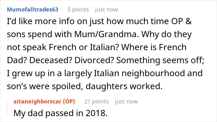 Man Travels 8 Hours To His Mom's, Walks Out On Her After She Shows Favoritism To Her 'Adoptive' Neighbor Man Travels 8 Hours To His Mom's, Walks Out On Her After She Shows Favoritism To Her 'Adoptive' Neighbor