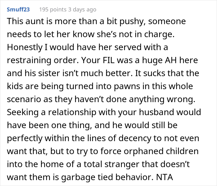 Woman Livid Her Nephew Refused To Accept Guardianship Of Orphaned Half-Siblings, Goes Ballistic On His Wife Woman Livid Her Nephew Refused To Accept Guardianship Of Orphaned Half-Siblings, Goes Ballistic On His Wife