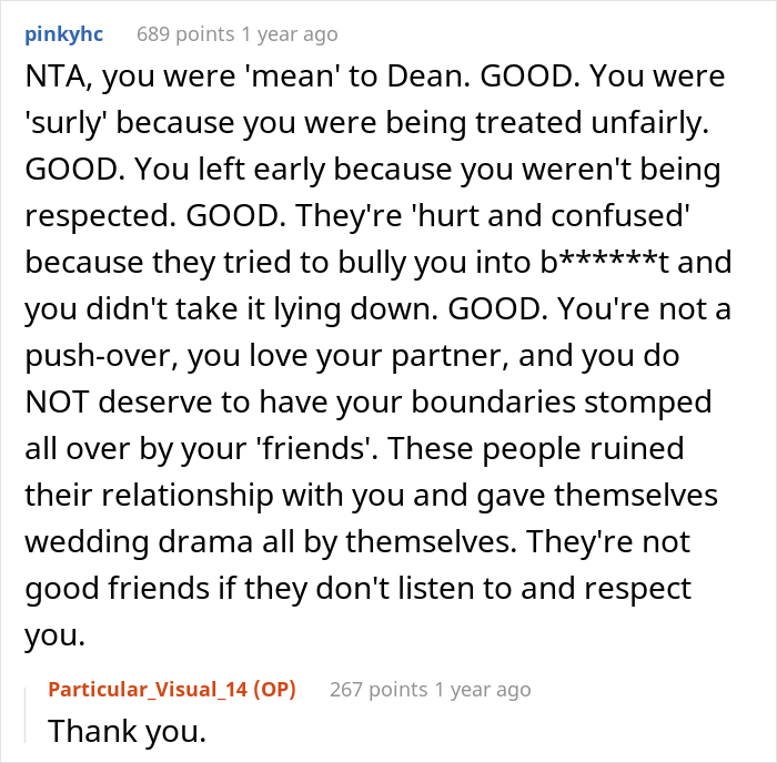 &ldquo;[Am I The Jerk] For Being Surly, Rude And Mean At A Wedding And Leaving Early?&rdquo;