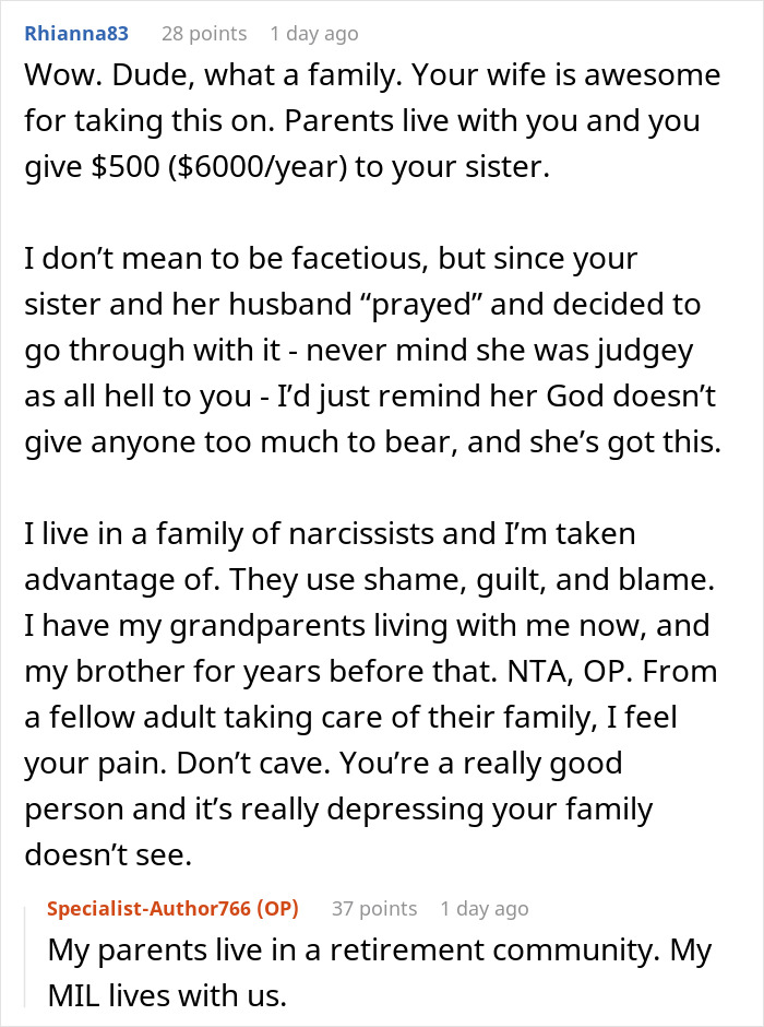 Man Refuses To Take In His Sister And His Special Needs Niece, Gets Backed By Netizens