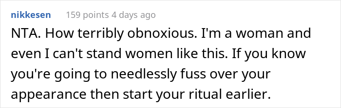 "Am I The Jerk For Leaving My Girlfriend Behind Because She Was Taking Too Long To Get Ready?"