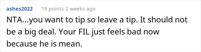 Man Blows Up After His In-Law Secretly Tips And ‘Embarrasses’ Him At A Restaurant, Family Drama Ensues Man Blows Up After His In-Law Secretly Tips And ‘Embarrasses’ Him At A Restaurant, Family Drama Ensues