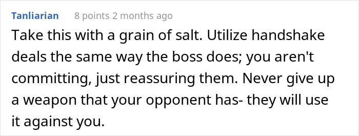 Guy Puts In His "Notice Of Immediate Resignation" After Boss Disregards Their Verbal Agreement, Warns Others To Always Write Things Down