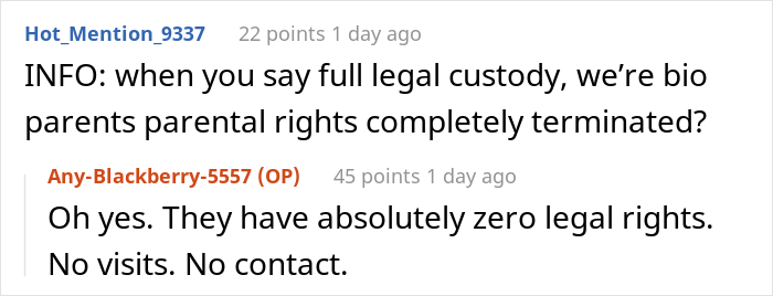 Woman Gets Harassed By Adoptive Child&rsquo;s Family When She Changes His Name, Snaps Back By Telling Them The Name Wasn&rsquo;t Appropriate