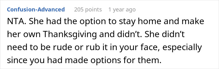 Mom &ldquo;Publicly Embarrasses&rdquo; Rude Vegan Daughter-In-Law At Thanksgiving