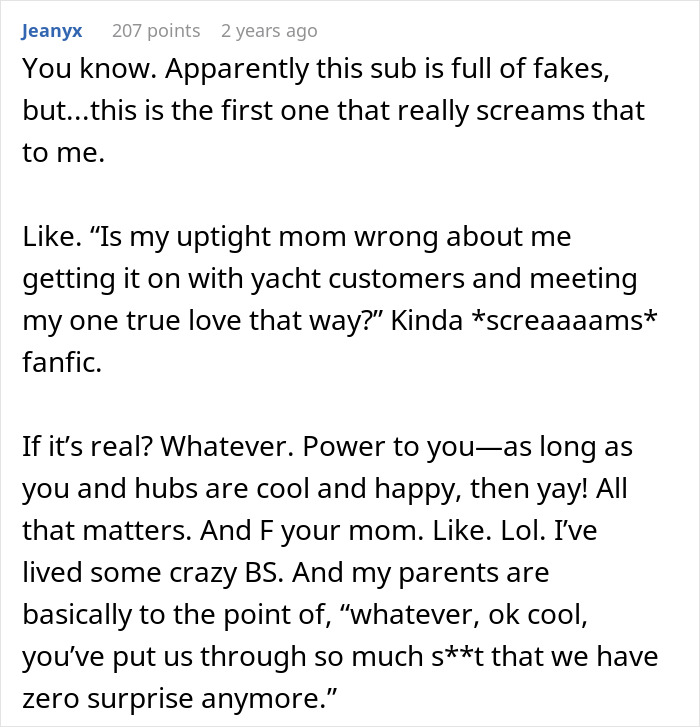 &ldquo;AITA For Refusing To Lie To My Mother&rsquo;s Husband About How I Met My Husband?&rdquo;