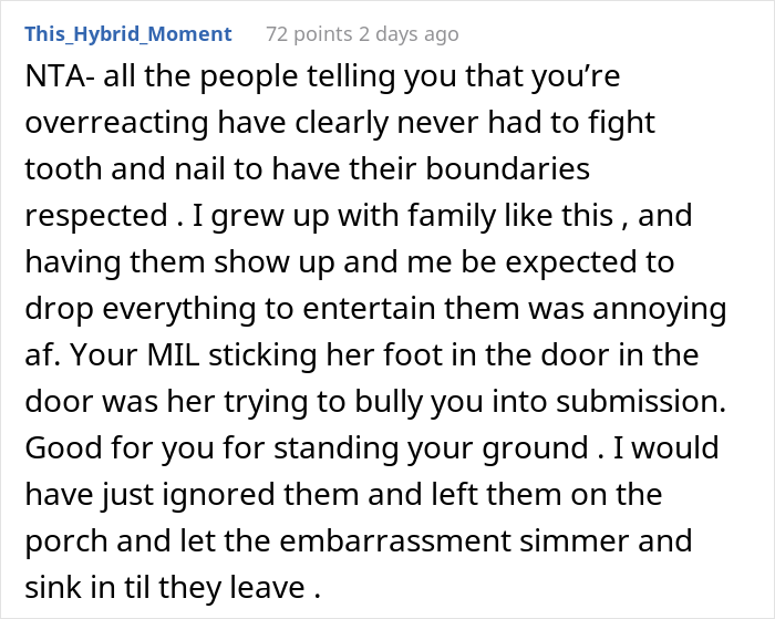 Manipulative In-Laws Refuse To Leave After Showing Up Uninvited, Their Son Doesn't Give In And Gets The Police To Remove Them From The Property