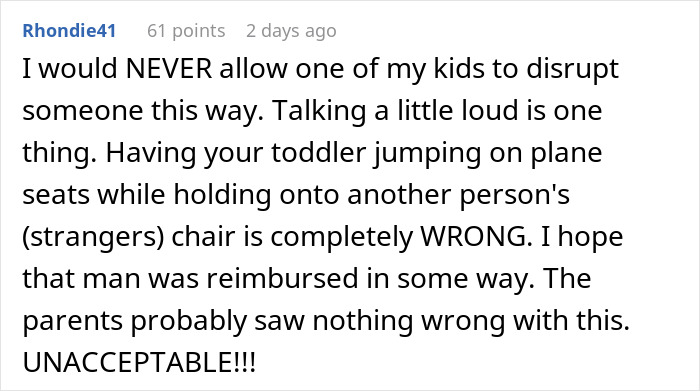 Parents Who Let Their Child Jump All Over Tray Table During An 8-Hour Flight Receive Online Backlash Parents Who Let Their Child Jump All Over Tray Table During An 8-Hour Flight Receive Online Backlash