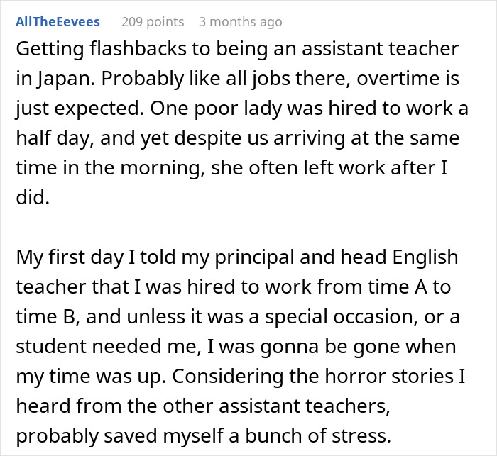 Worker Who Never Used Her Whole Break Gets Scolded For Coming 3 Minutes Late, Decides To Change The Habit Of Coming In Early