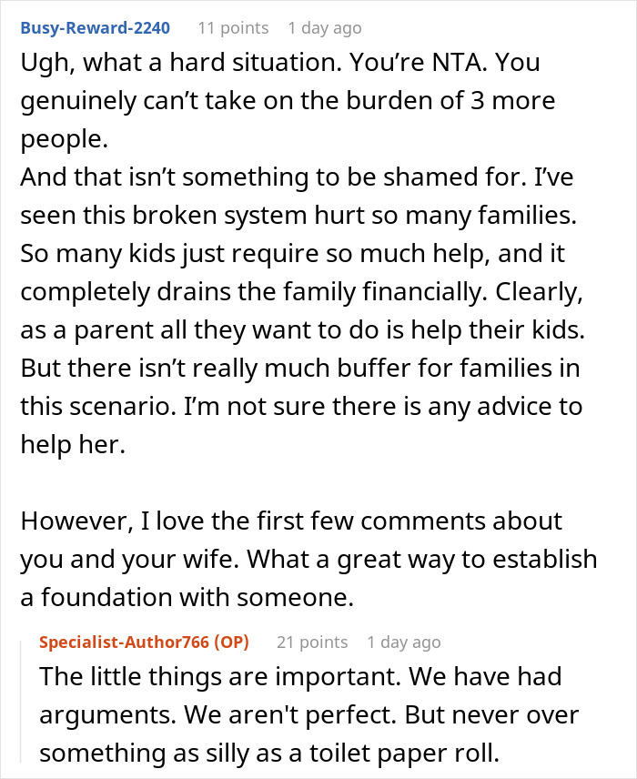 Man Refuses To Take In His Sister And His Special Needs Niece, Gets Backed By Netizens