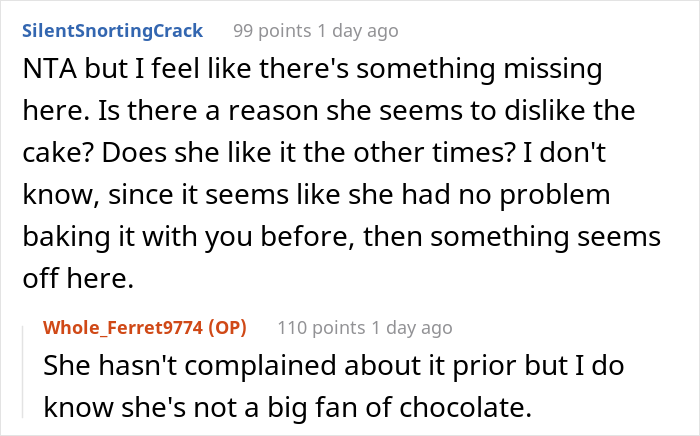 Wife Upset As Her Husband Bakes His Favorite Cherry Cake For His 32nd Birthday Party Though She Bought Him A Cheesecake