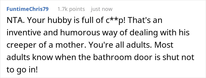 “My Husband Was Livid”: Woman Waits For Her MIL In The Bathroom In Weird Poses, Suspecting She Is Not Walking In On Her Accidentally “My Husband Was Livid”: Woman Waits For Her MIL In The Bathroom In Weird Poses, Suspecting She Is Not Walking In On Her Accidentally