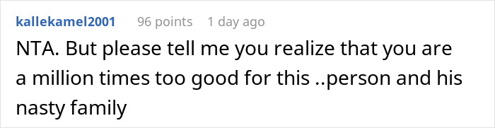 "I Snapped": Fiancé's Family Implies That This Woman Is A Gold Digger, So She "Exposes" His Unemployment At The Dinner Table "I Snapped": Fiancé's Family Implies That This Woman Is A Gold Digger, So She "Exposes" His Unemployment At The Dinner Table