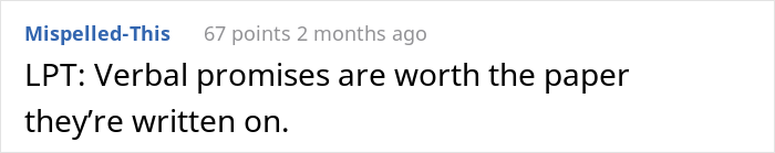 Guy Puts In His "Notice Of Immediate Resignation" After Boss Disregards Their Verbal Agreement, Warns Others To Always Write Things Down