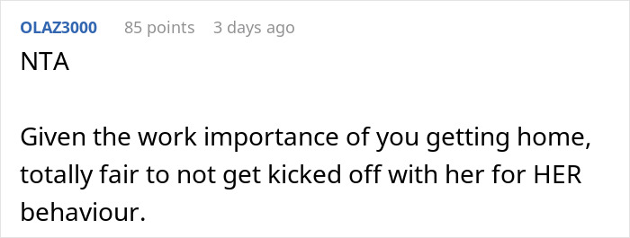 Person Asks If They're A Jerk For Saying "No" When The Police Asked If Woman Was Their Fianc&eacute;e Before Escorting Her Off The Plane