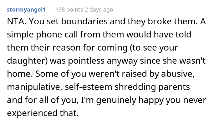 Manipulative In-Laws Refuse To Leave After Showing Up Uninvited, Their Son Doesn't Give In And Gets The Police To Remove Them From The Property