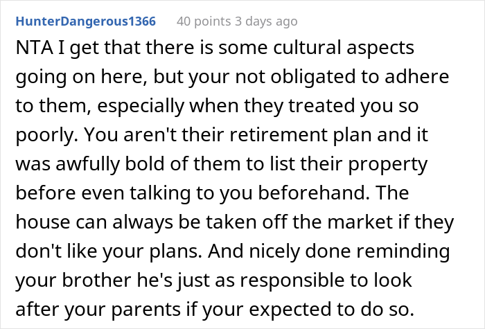 Elderly Parents Expect Their Daughter To Take Them In, Are Furious When She Says The Best She Can Do Is To Put Them In A Senior Home