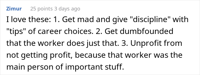 Boss Tells Employee To Quit Because They’re Spending ‘Too Much’ Time On The Company Website, Is Shocked When They Do Boss Tells Employee To Quit Because They’re Spending ‘Too Much’ Time On The Company Website, Is Shocked When They Do