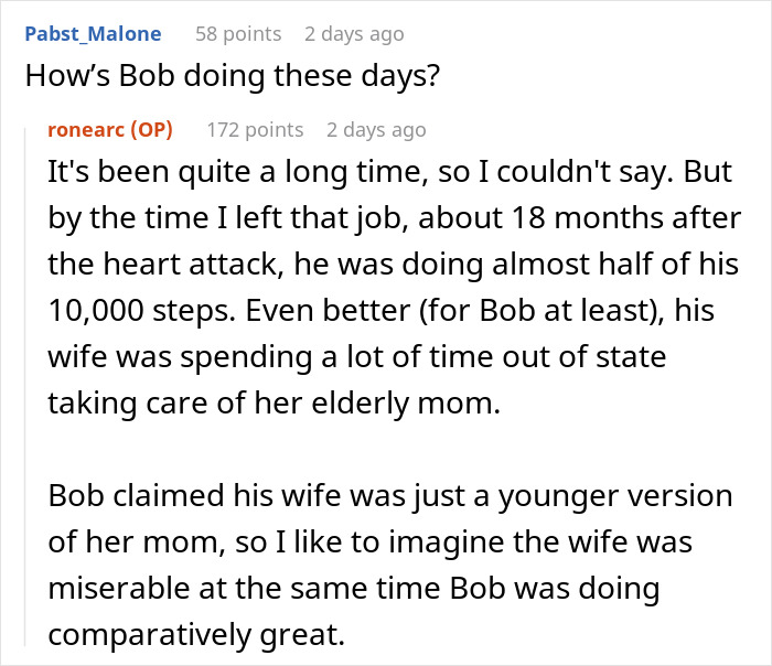 Controlling Wife Insists Her Husband Walks 10,000 Steps A Day Despite Doctor's Advice, Colleagues Step In To Trick Her