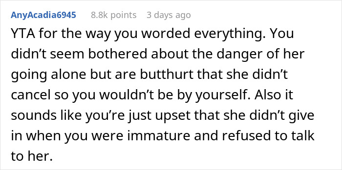 &ldquo;[Am I The Jerk] For Expecting My Girlfriend To Cancel Her Plans For Me?&rdquo;