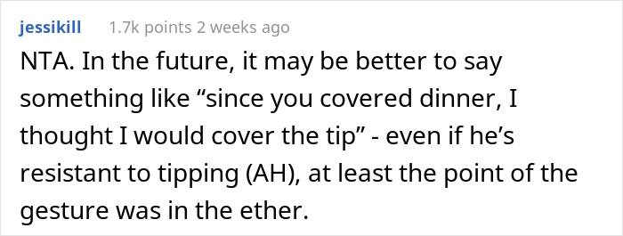 Man Blows Up After His In-Law Secretly Tips And ‘Embarrasses’ Him At A Restaurant, Family Drama Ensues Man Blows Up After His In-Law Secretly Tips And ‘Embarrasses’ Him At A Restaurant, Family Drama Ensues
