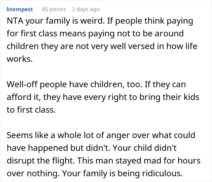 Mother Wonders If She&rsquo;s A Jerk For Buying First-Class Ticket For Her Toddler