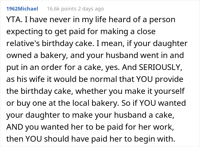 Man Refuses To Pay His Stepdaughter For The Cake She Baked For His Birthday, Family Drama Ensues Man Refuses To Pay His Stepdaughter For The Cake She Baked For His Birthday, Family Drama Ensues