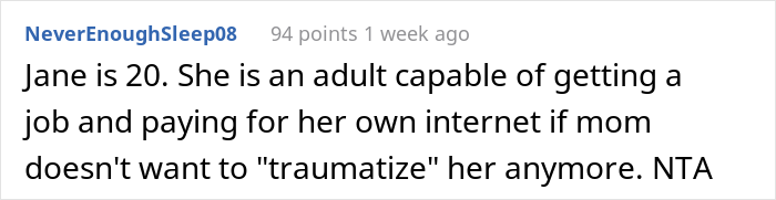 Mom Asks For Advice After She Finds Out Her Adult Daughter Has Been Making TikToks About How She "Traumatized" Her, So She Disconnects The Internet Mom Asks For Advice After She Finds Out Her Adult Daughter Has Been Making TikToks About How She "Traumatized" Her, So She Disconnects The Internet