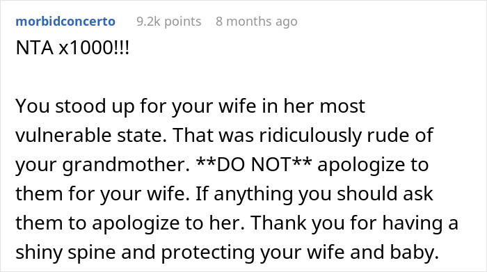 Woman Blows Up At Her Husband's Grandma After Giving A Difficult Birth, Family Is "Appalled" At Her Behavior And The Husband Supporting Her Woman Blows Up At Her Husband's Grandma After Giving A Difficult Birth, Family Is "Appalled" At Her Behavior And The Husband Supporting Her