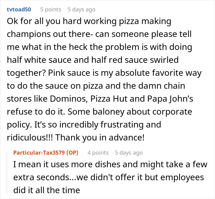 Pizza Maker Tries To Explain To Couple That They Ordered Too Many Toppings And The Pizza Won&rsquo;t Cook, They Insist And The Worker Maliciously Complies