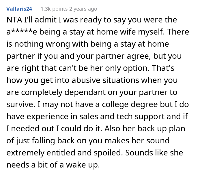 Daughter Reveals That Her Only Plan Is To Become A Stay-At-Home Mom And To Live With Parents Until Then, Her Mom Has None Of It