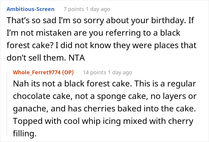 Wife Upset As Her Husband Bakes His Favorite Cherry Cake For His 32nd Birthday Party Though She Bought Him A Cheesecake