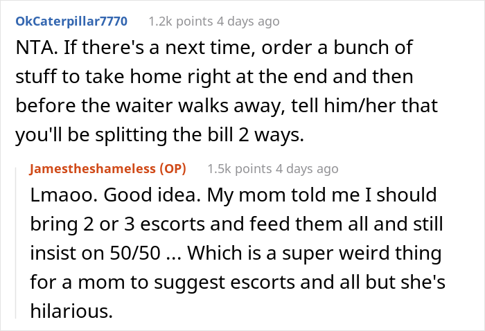 "He Was Absolutely Appalled": Guy Refuses To Pay For His Friend's Wife's Meals Anymore, Drama Ensues