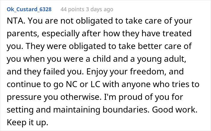Elderly Parents Expect Their Daughter To Take Them In, Are Furious When She Says The Best She Can Do Is To Put Them In A Senior Home
