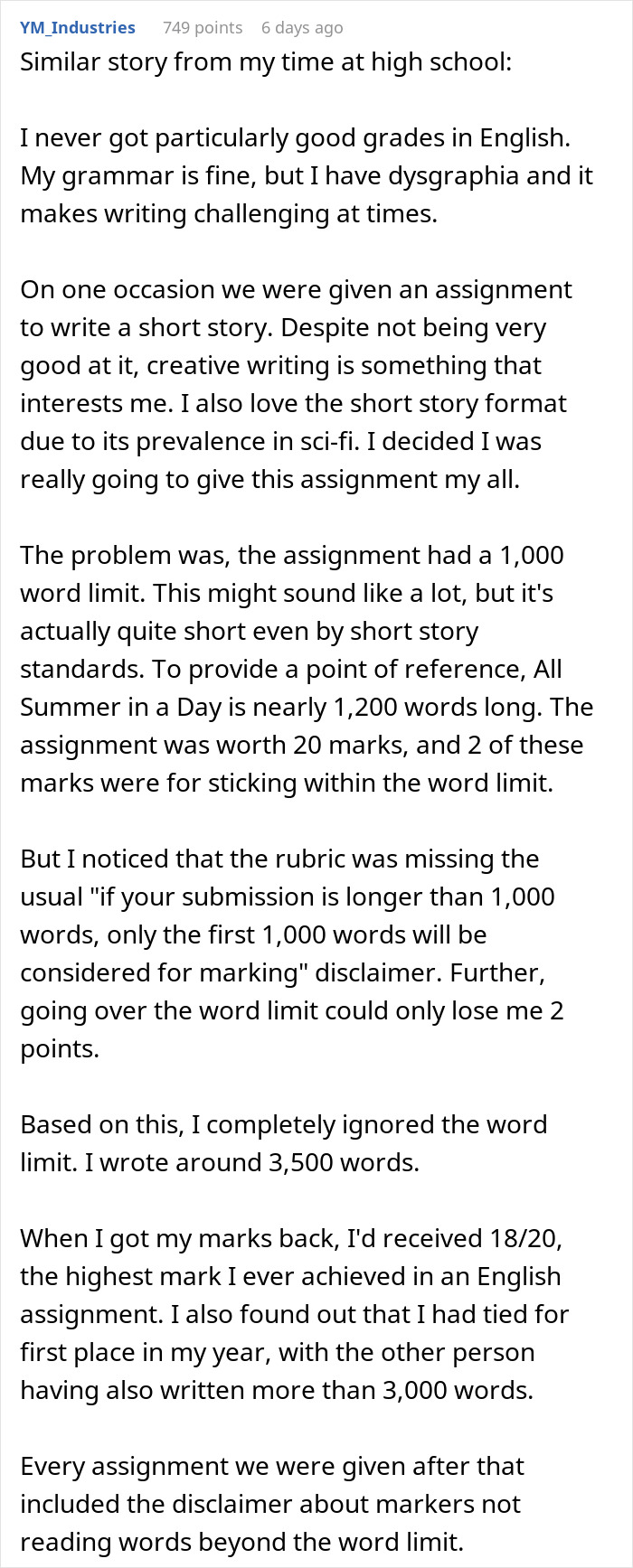 Professor Regrets His Grading System Policy After Student Maliciously Complies And Only Sends Him The Title Page For Their Assignment Professor Regrets His Grading System Policy After Student Maliciously Complies And Only Sends Him The Title Page For Their Assignment