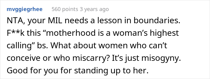 Childfree Woman Has Had Enough Of MIL Pushing For Kids, Finally Snaps And MIL Storms Off Crying, She Asks If She Went Too Far