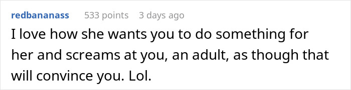 "My Aunt Sees The Can And Starts Screaming": Man Sick And Tired Of Always Having To Babysit Relatives At Family Events, Solves The Problem