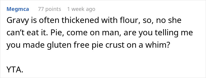 Man Refuses To Accommodate Niece&rsquo;s &ldquo;Special&rdquo; Diet For Thanksgiving, Divides The Family And The Internet