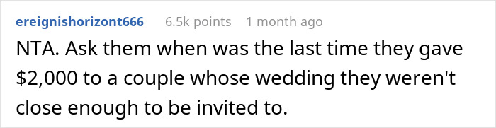 &ldquo;We&rsquo;ve Spent Close To $2,000 On All The Materials&rdquo;: Relatives Invoice Bride After Finding Out They Weren&rsquo;t Invited To The Wedding