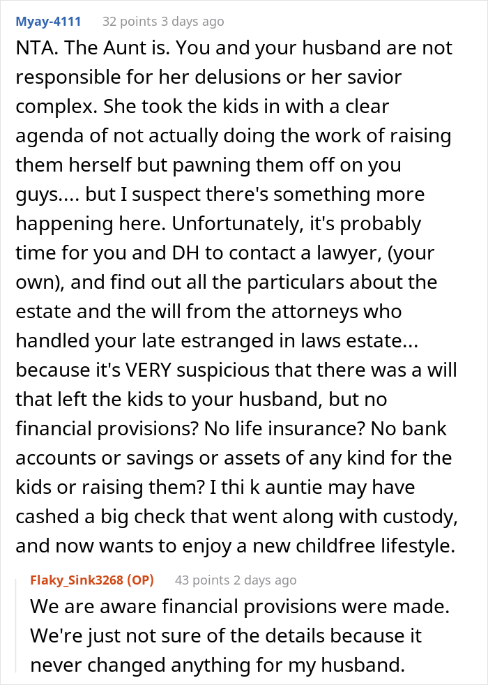 Woman Livid Her Nephew Refused To Accept Guardianship Of Orphaned Half-Siblings, Goes Ballistic On His Wife Woman Livid Her Nephew Refused To Accept Guardianship Of Orphaned Half-Siblings, Goes Ballistic On His Wife