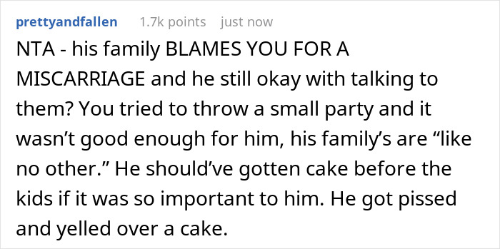 Man Gets Upset With His Wife Who Ate His Whole Birthday Cake Because He Left Her Alone To Celebrate His 30th Birthday With His Parents Man Gets Upset With His Wife Who Ate His Whole Birthday Cake Because He Left Her Alone To Celebrate His 30th Birthday With His Parents