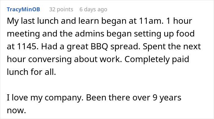 Employees Are Told Their Meeting With The CEO Counts As Lunch, So All 60 Of Them Maliciously Comply
