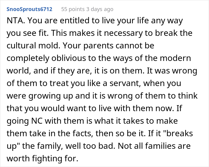 Elderly Parents Expect Their Daughter To Take Them In, Are Furious When She Says The Best She Can Do Is To Put Them In A Senior Home
