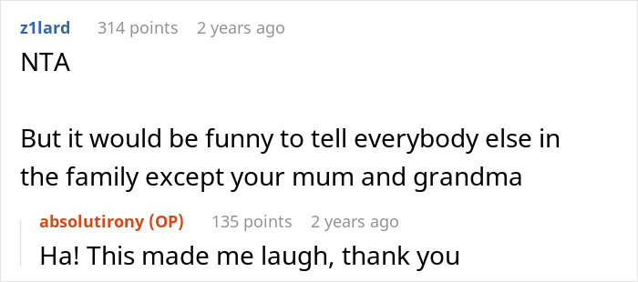 Person Wants To Expose To Mom That Their &lsquo;Secret Family Recipe&rsquo; Actually Came From The Side Of A Can