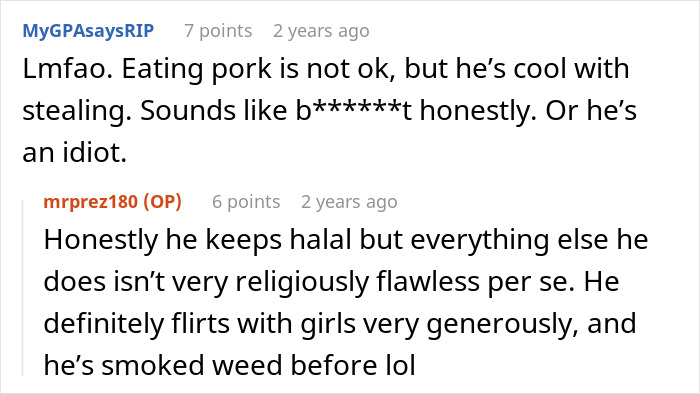 Student Has Had Enough Of His Muslim Friend Stealing His Fries, So He Orders Bacon On Them Without Telling Him Anything