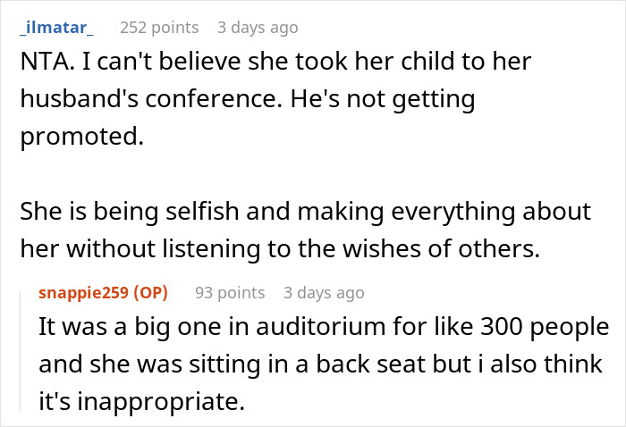 New Mom Snaps After Being Told Not To Bring Her 5-Month-Old To A Work Outing New Mom Snaps After Being Told Not To Bring Her 5-Month-Old To A Work Outing