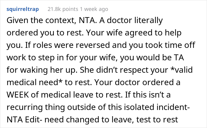 “I Ended Up Losing My Mind”: Man Asks If He Was Wrong To Yell At His Wife After She Woke Him Up To Help With The Kids “I Ended Up Losing My Mind”: Man Asks If He Was Wrong To Yell At His Wife After She Woke Him Up To Help With The Kids
