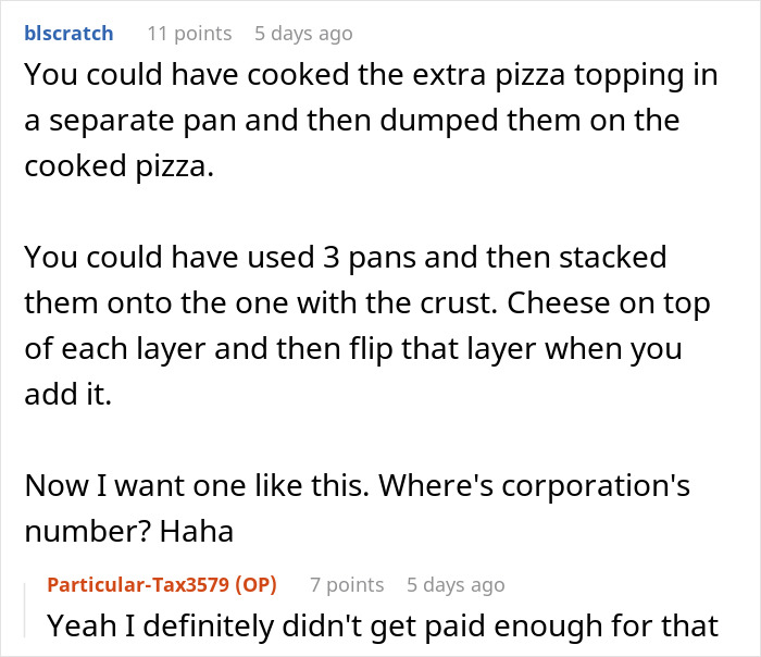 Pizza Maker Tries To Explain To Couple That They Ordered Too Many Toppings And The Pizza Won&rsquo;t Cook, They Insist And The Worker Maliciously Complies